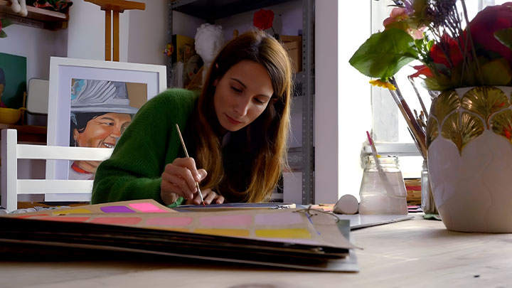 <span>100 % arte</span>