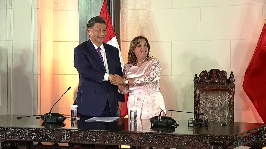 <span>Inauguración del puerto de Chancay</span>