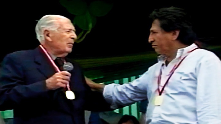 <span>Toledo y Belaunde: homenaje en la "Marginal de la Selva"</span>