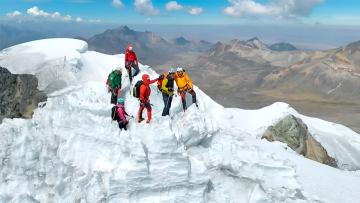 Huaraz, reflejos del cielo