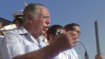 Belaunde en Iquitos: la llegada del buque Amazonas